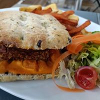 Broodje jackfruit at Surla in Tarifa