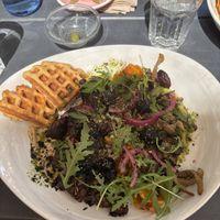 Tempeh de alubias  at Surla in Tarifa