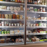 Refrigerated section at Marktecke in Olten