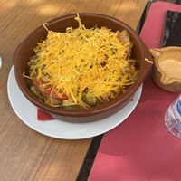 Nachos herbívors   at Sunset in Alp