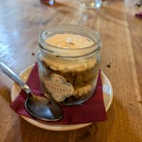 Carrot cake! at Sunset in Alp