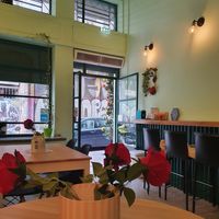 Inside at Nudie Foodie in Athens