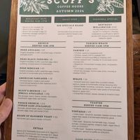  at Scoff's Coffee House in Coleford