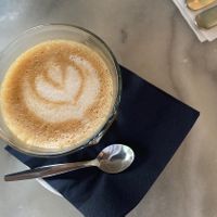 Oat Latte   at Locals Coffee in Amsterdam