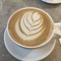 Cappuccino with oat milk   at Locals Coffee in Amsterdam