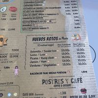 Carta  at María Tapas in Ourense