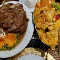 Vegane Ente und Curry mit Tofu at Royal Thai in Horn-bad Meinberg
