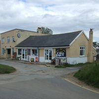 Outside of cafe at Anderby Beach Cafe in Anderby Creek