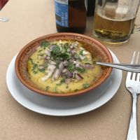 Split pea dip  at Τo Ρaxati in Kefalonia