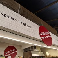 Stall front at El Falafel d'en Shani - Food Stall in Barcelona