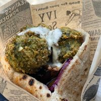 Pita at El Falafel d'en Shani - Food Stall in Barcelona