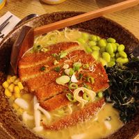 Vegan shoyu katsu at Momotoko - Kamppi in Helsinki