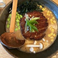 Vegan katsu ramen (seperate vegan fryer)  at Momotoko - Jumbo in Vantaa
