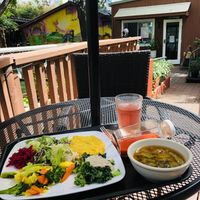set lunch $12 at Casa de Luz in Austin