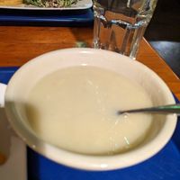 Soup of the day at Casa de Luz in Austin