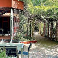 The inside is beautiful   at Casa de Luz in Austin