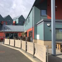 Front of building   at Radcliffes Cafe Bar in Morpeth