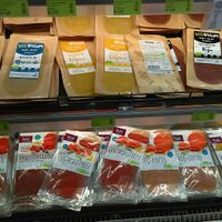 Vegan meat !! at Iperbiobottega in Turin