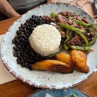 Plate from top  at Cafecito - Loop in Chicago