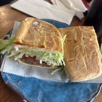 Vegan pan con bistec  at Cafecito - Loop in Chicago