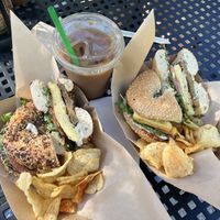 Vegan Sunrise Sandwiches and Cold Brew 😋  at Eola General in Orlando
