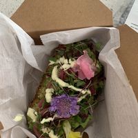 Flower Child Toast  at Eola General in Orlando