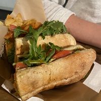 Buffalo chickn sandwich   at Eola General in Orlando