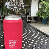 Fun soda 🍓  at Eola General in Orlando