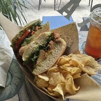 Buffalo chickn sandwich!   at Eola General in Orlando