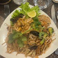 Veggie pad Thai   at Khon Kaen Thai in Evian-les-bains
