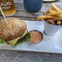 Beyond Meat Burger  at Dog & Partridge in Bury St Edmunds