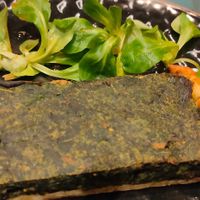 Quiche de espinacas at Porta Ferro in Manresa