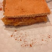 Tarta de manzana at Porta Ferro in Manresa