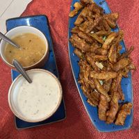 Onion Bhaji  at Indian Aroma in Madrid