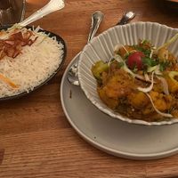 Aloo gobi   at Indian Aroma in Madrid