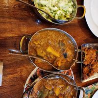 Mixed vegetables curry at Sunny's Indian Restaurant in La Fortuna