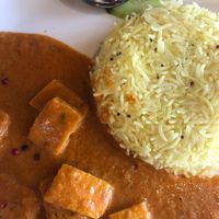 Tofu tikka masala at Gandhi in Turin