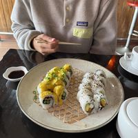 Combo - 20 pieces - california and tiradito rolls  at Aka Sushi in Lima