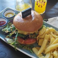 Beyond Meat burger at Do de Pit in Mallorca