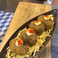 Spinach croquettes   at Do de Pit in Mallorca