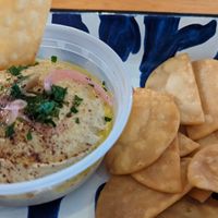 Hummus at Sheesh Grill in Falls Church