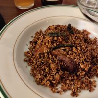 Potato with almonds at Venn Canteen in Porto