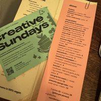 Menu   at Venn Canteen in Porto