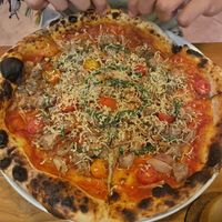 Pizza Smoky  at Pizza Cult in Ubud
