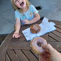 Blueberry donut 🍩 😋 at Parlor Doughnuts in Oceanside