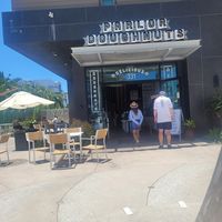Outside at Parlor Doughnuts in Oceanside