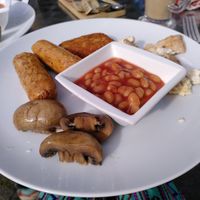 The vegan breakfast (September 2022) at The Terrace in Hunstanton