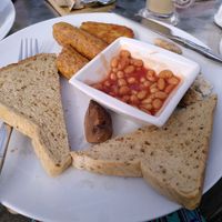 The breakfast when the toast arrived (September 2022) at The Terrace in Hunstanton