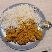 Take out chana masala at Mandala in Warsaw