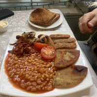  at Pumpernickel Coffee Shop in Dumfries